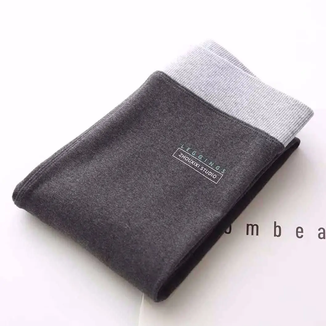 Women's Fleece Leggings Deep Blue Thick Warm Extra Size - Image 3