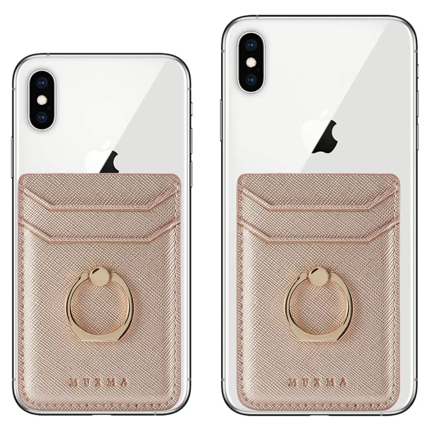 MUXMA Grey Phone Back Stick with Finger Ring - Image 13