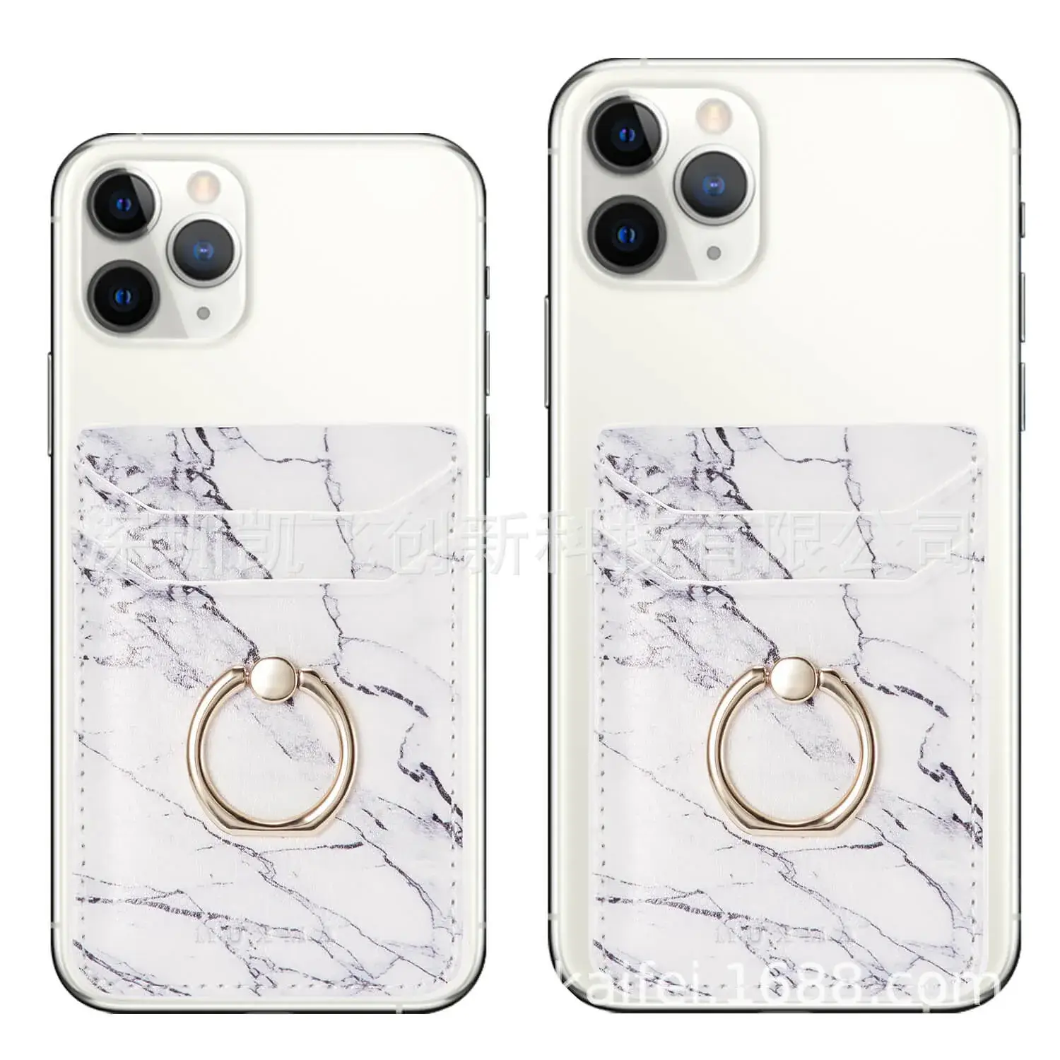 MUXMA Grey Phone Back Stick with Finger Ring - Image 6