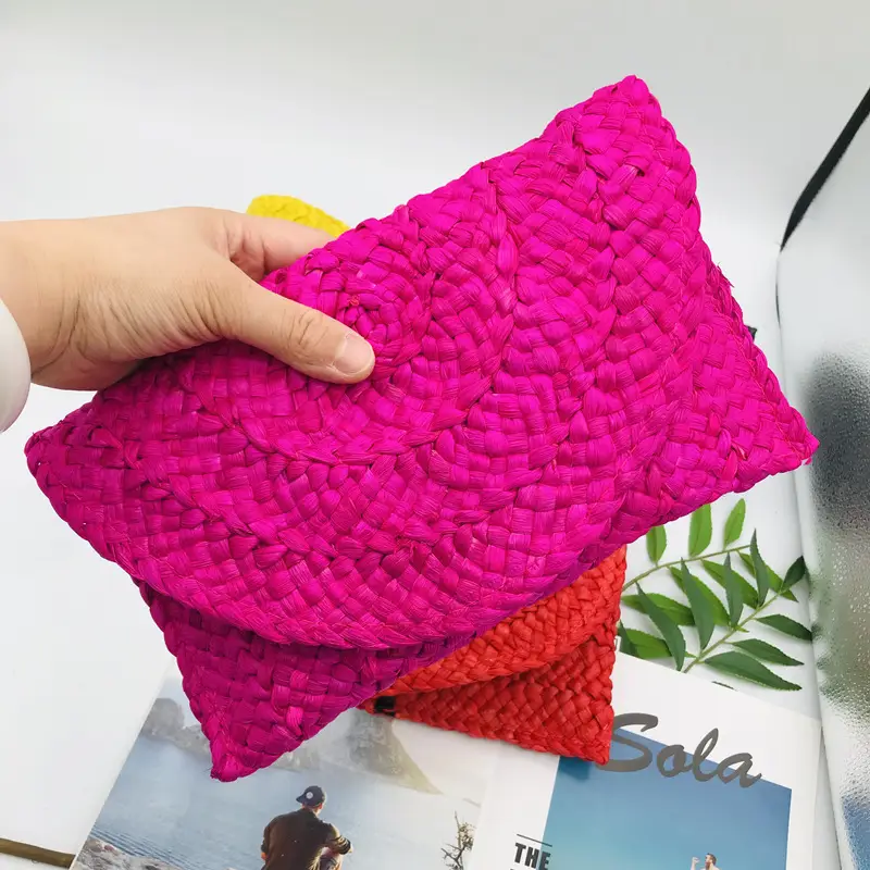 New Colorful Woven Clutch Bags for Women - Image 5