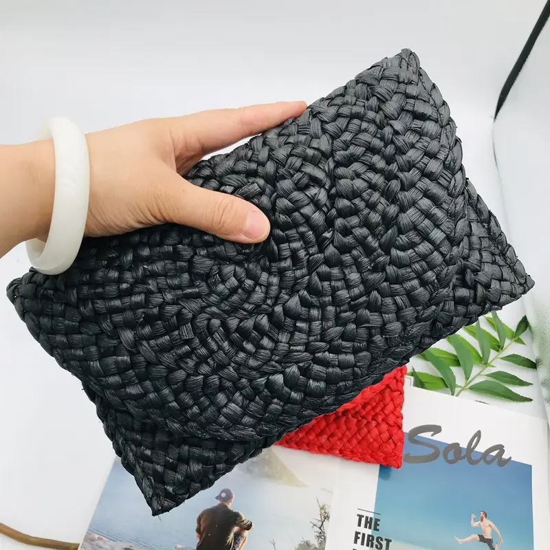 New Colorful Woven Clutch Bags for Women - Image 8