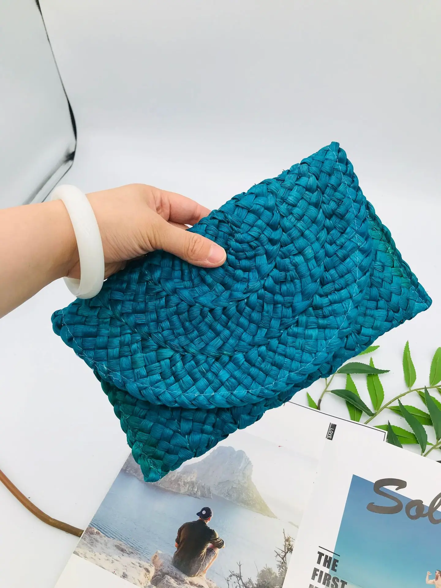 New Colorful Woven Clutch Bags for Women - Image 9