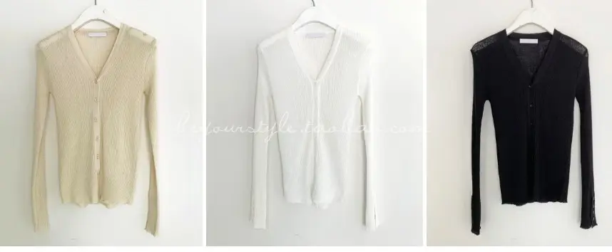 Mint Green Knit Button Cardigan for Women — feature 25