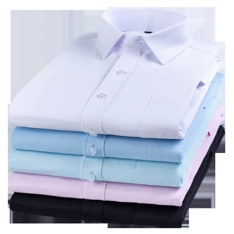 Men Pink Striped Long Sleeve Shirt with Embroidered Logo - Image 25