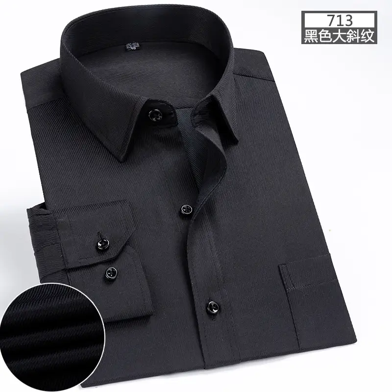 Men Pink Striped Long Sleeve Shirt with Embroidered Logo - Image 11