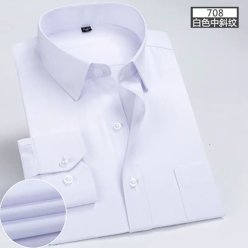 Men Pink Striped Long Sleeve Shirt with Embroidered Logo - Image 6