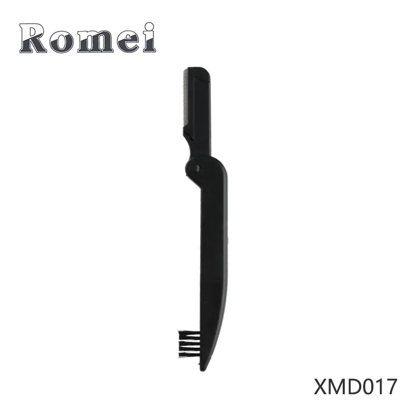 Romei Foldable Eyebrow Shaping Razor Black - Image 3