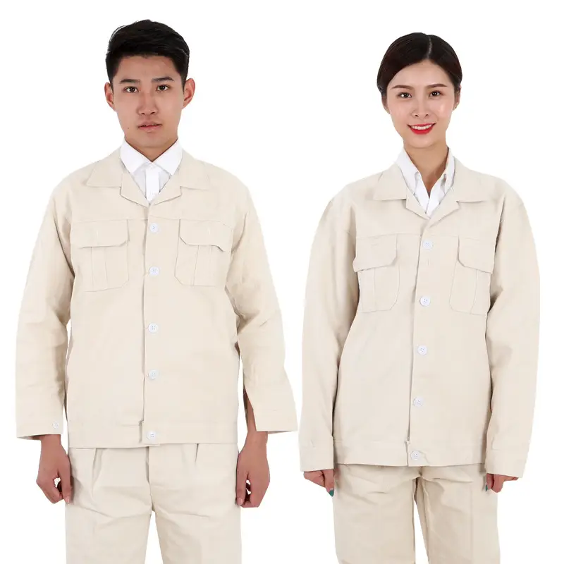 White Canvas Welding Pajama Set for Women - Image 5