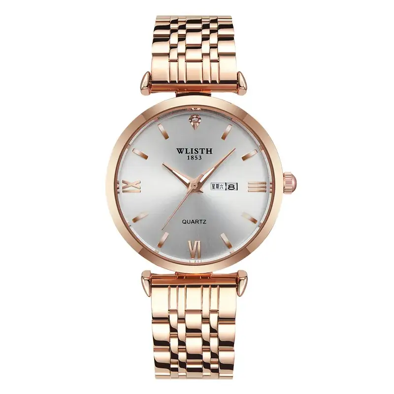 Couple Watches for Women & Men Luminous Waterproof Korean Design - Image 6