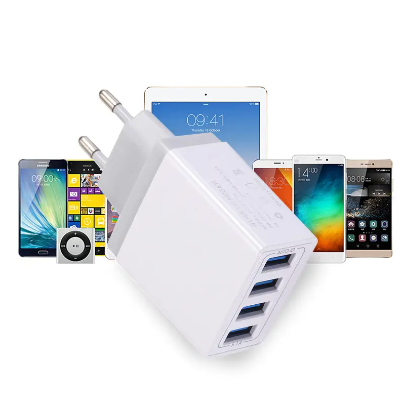4-port USB 5.1A Smart Charging Head - Image 5