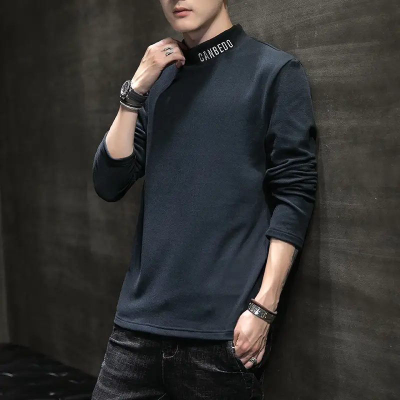 Men's White Long Sleeve T-Shirt 2025 New Trbottomy Brand - Image 13