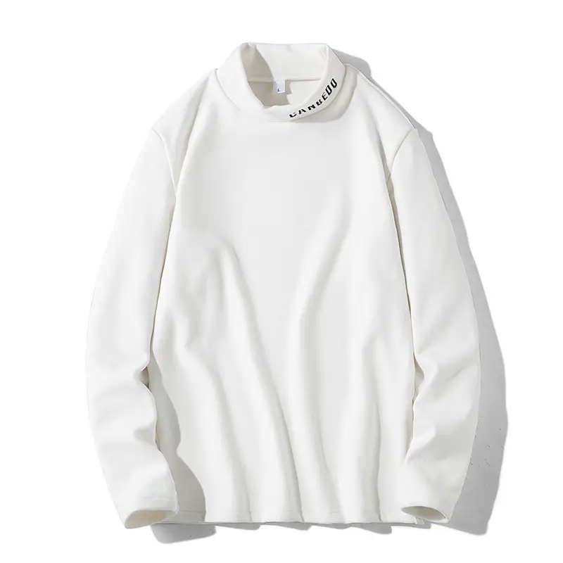 Men's White Long Sleeve T-Shirt 2025 New Trbottomy Brand - Image 5