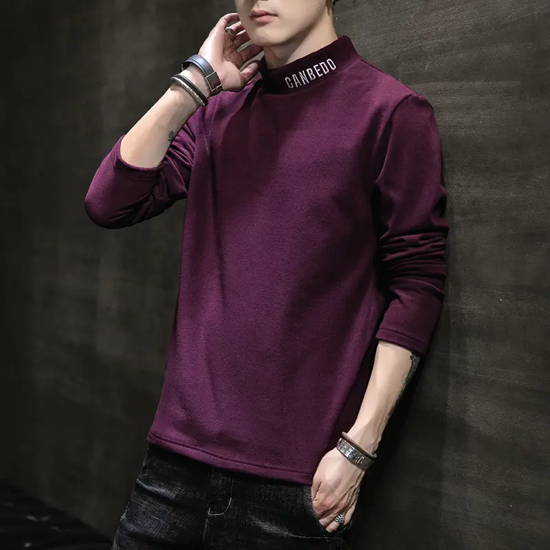 Men's White Long Sleeve T-Shirt 2025 New Trbottomy Brand - Image 9