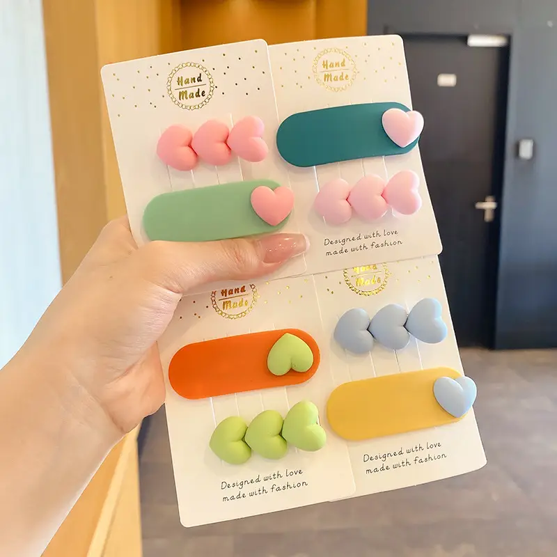 Cute Japanese Hairpin Clip Candy Colors for Girls - Image 8