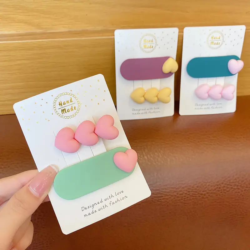 Cute Japanese Hairpin Clip Candy Colors for Girls - Image 9