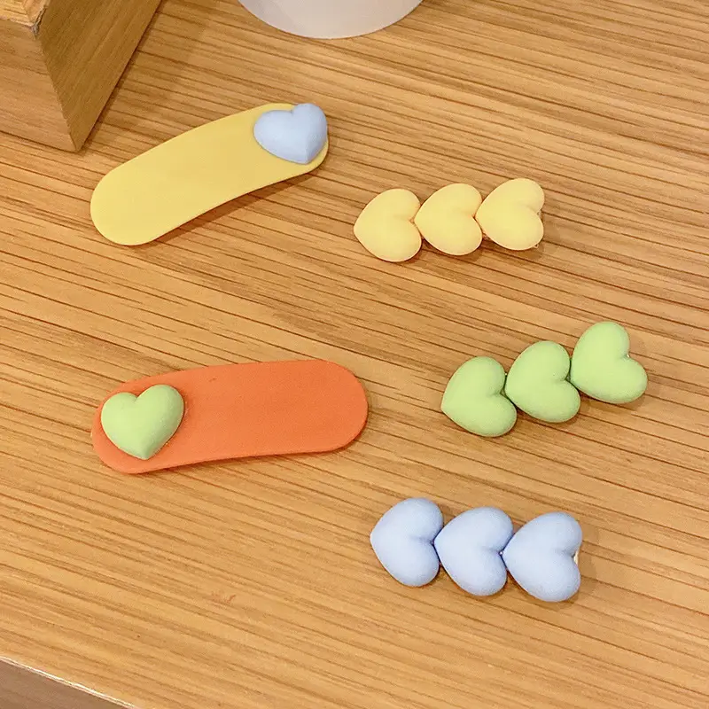 Cute Japanese Hairpin Clip Candy Colors for Girls - Image 10