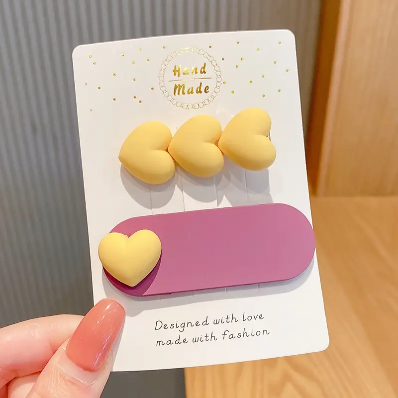 Cute Japanese Hairpin Clip Candy Colors for Girls - Image 5