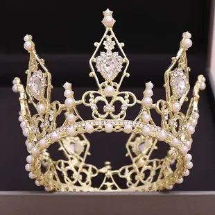 Tuan Ming Xin Niang Gold Leaf Rhinestone Hair Band for Bridal Wear — feature 7