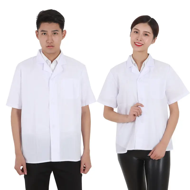 White Short Sleeve Coats for Women Thin Cool - Image 3