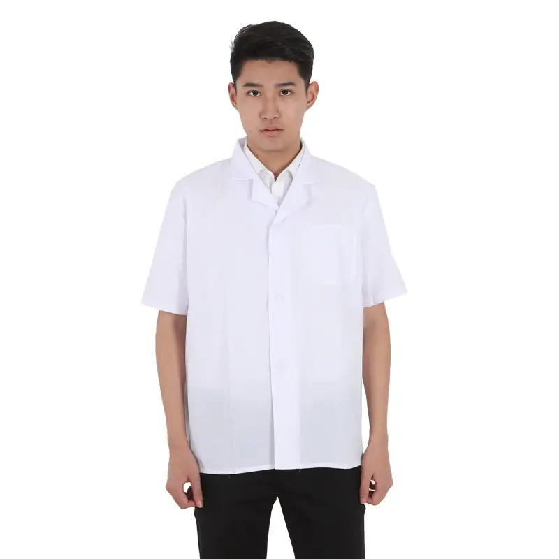 White Short Sleeve Coats for Women Thin Cool - Image 4