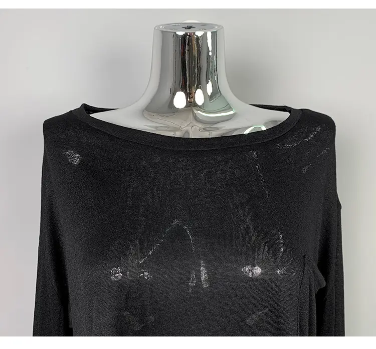 White Long Sleeve T-Shirt for Women — feature 21