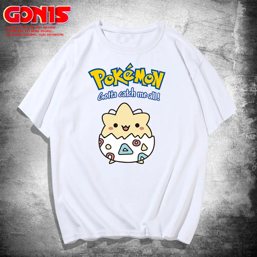 Women Men Pikachu Anime Green T-Shirt - Image 2
