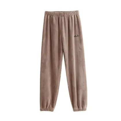 Warm Flannel Jogger Pants for Men Plus Size - Image 2