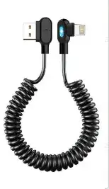 Car Data Cable 90 Degree Elastic Double Elbow - Image 6