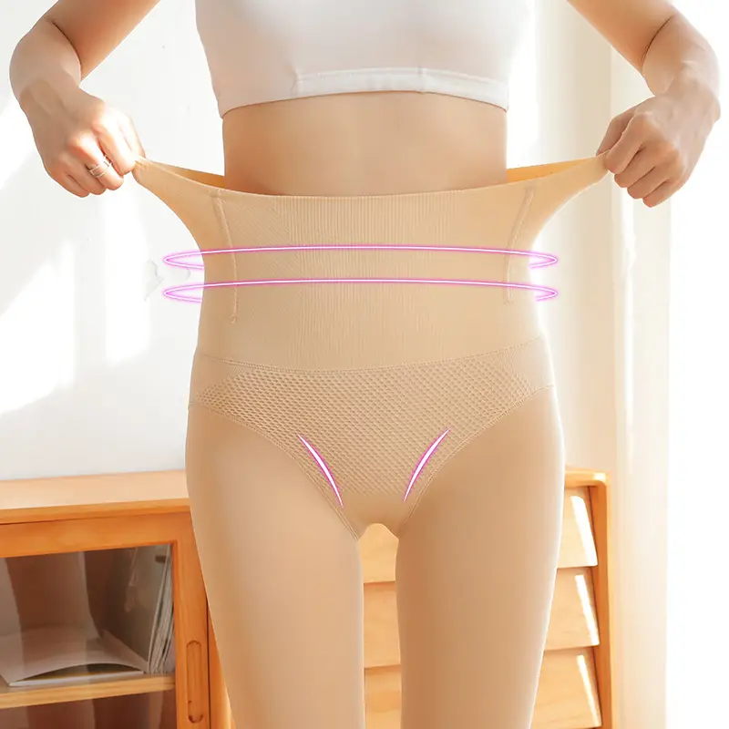 Transparent Fleece Leggings for Women with Soft Padding - Image 7