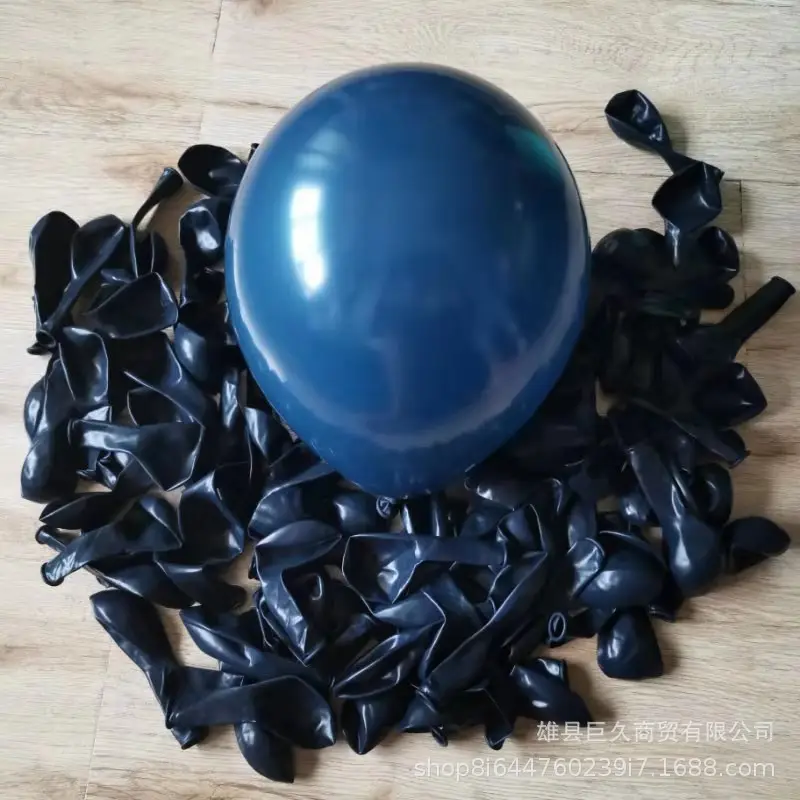 Vintage Klein Blue Party Balloons 5-18 Inch Night Blue
