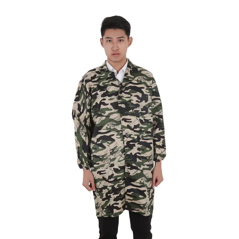 Spot Long Sleeve Camouflage Coat Warehouse Labor Protection - Image 4