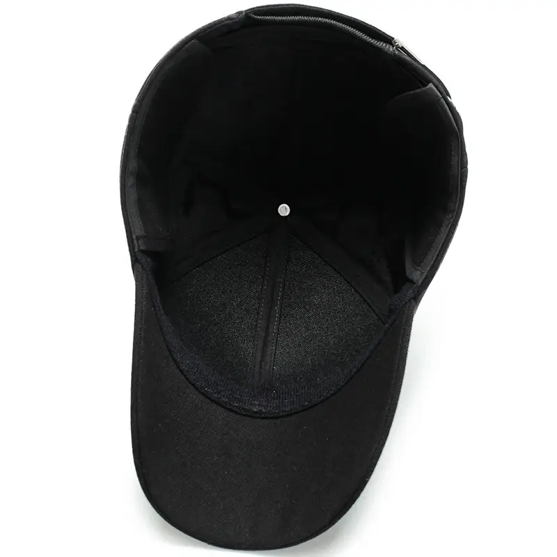 Men Woolen Duck Cap Winter Ear Protection Grey - Image 7