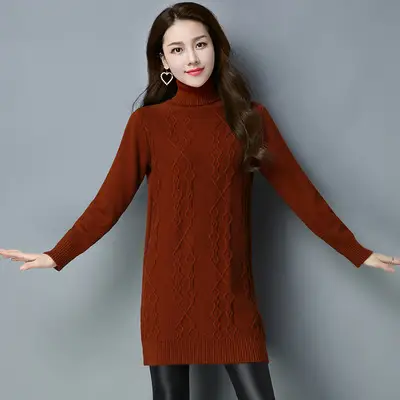 Women's Cream Pullover Winter Sweater Large - Image 6