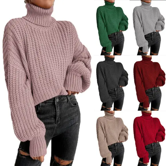 2026 V-Neck Long Sleeve Knitted Dress for Women White — feature 23