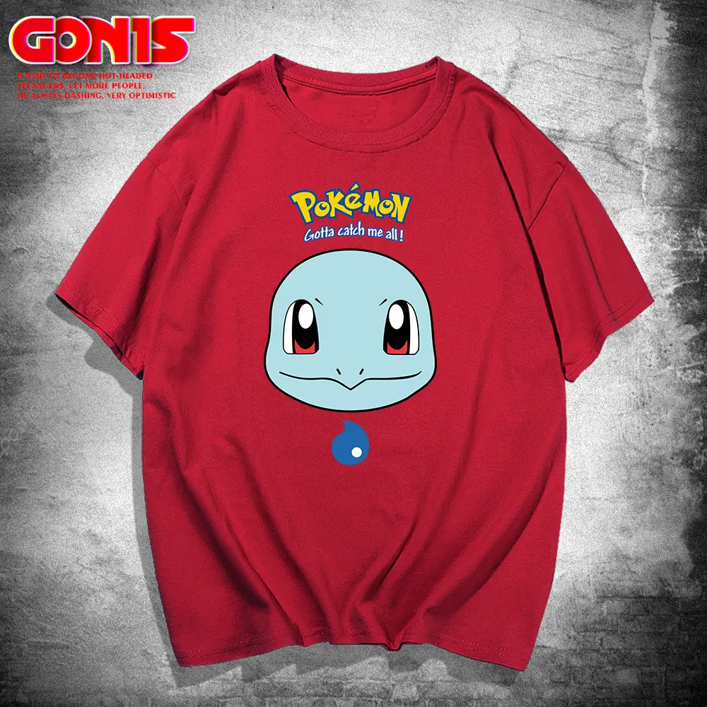 Women Men Pikachu T-Shirt White Loose Cotton - Image 4
