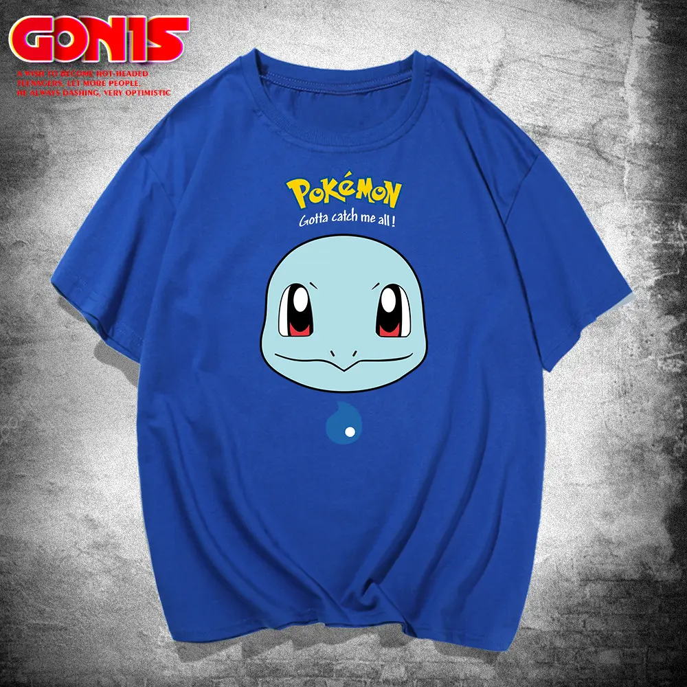 Women Men Pikachu T-Shirt White Loose Cotton - Image 5