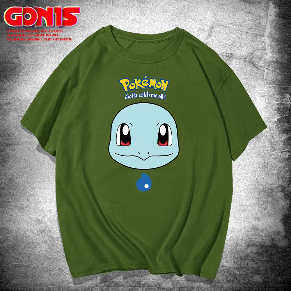 Women Men Pikachu T-Shirt White Loose Cotton - Image 6