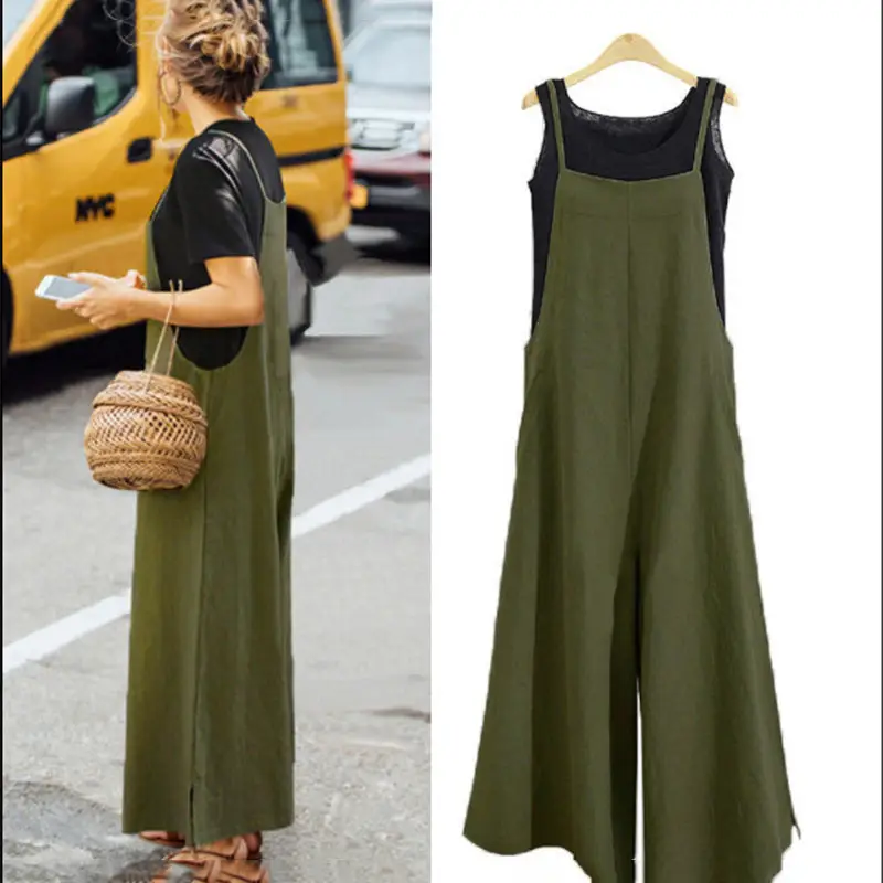 Black Wide Leg Pants with Strap Top - Image 7