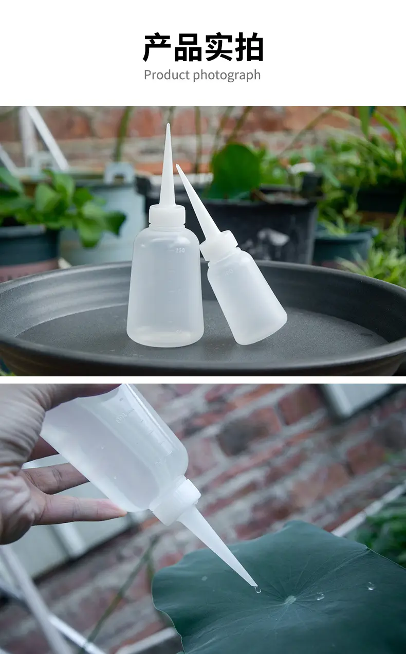 Long Spout Watering Can for Succulents, Household Watering Pot with Curved Spout for Squeezing and Filling Water, Tool for Watering Succulents — feature 29