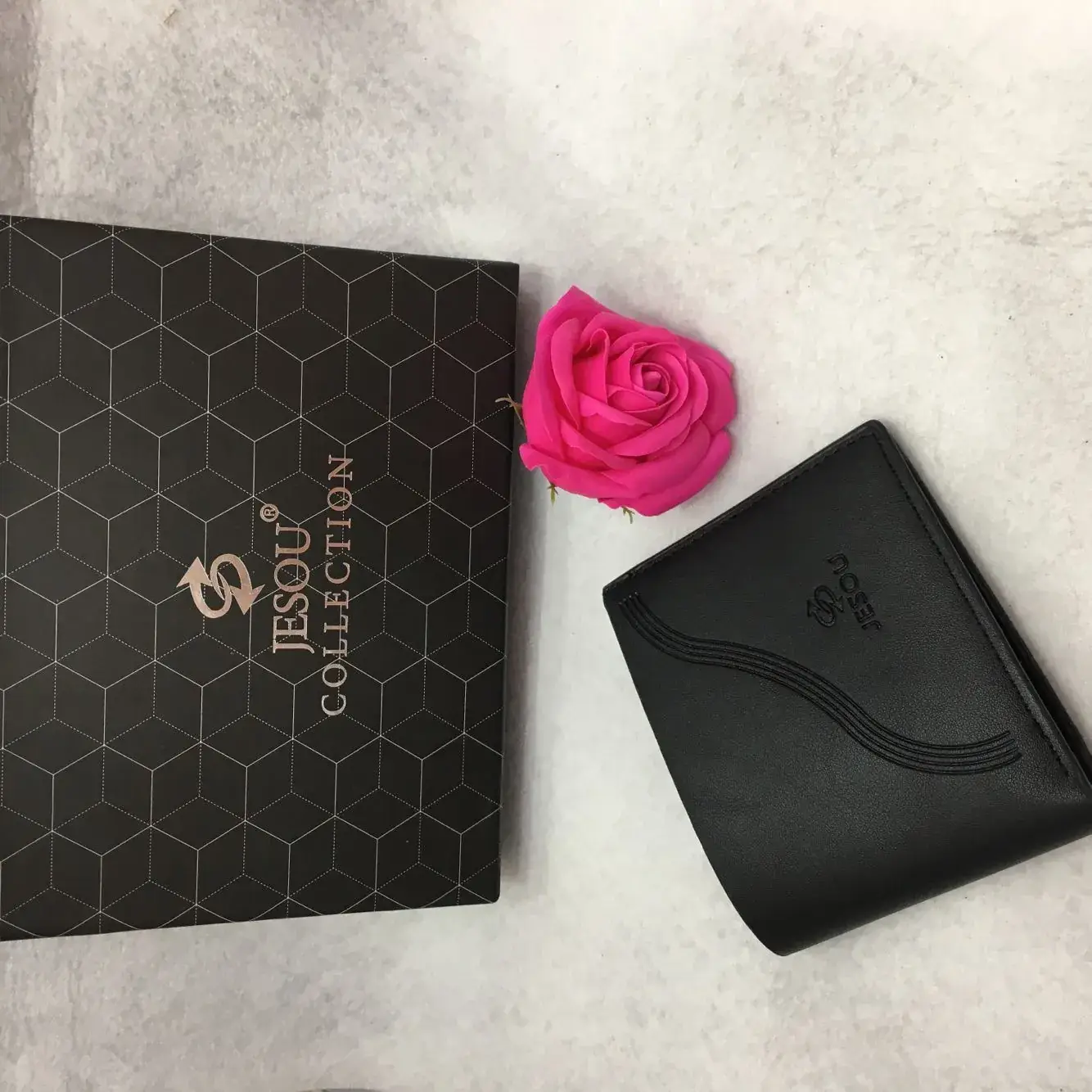 Men's Quartz Watch with Pen & Rose Gift Set