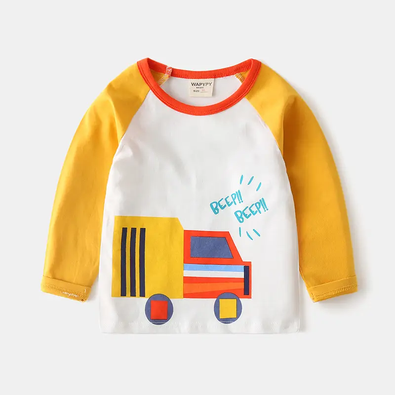 Children's Long Sleeve Korean T-Shirt Set Wholesale - Image 8