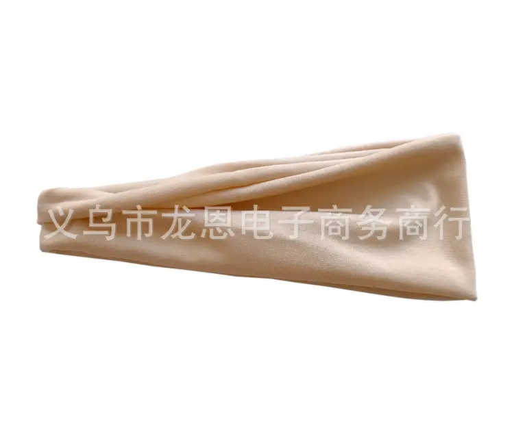 European American Yoga Elastic Headband Candy Color Non-Slip
