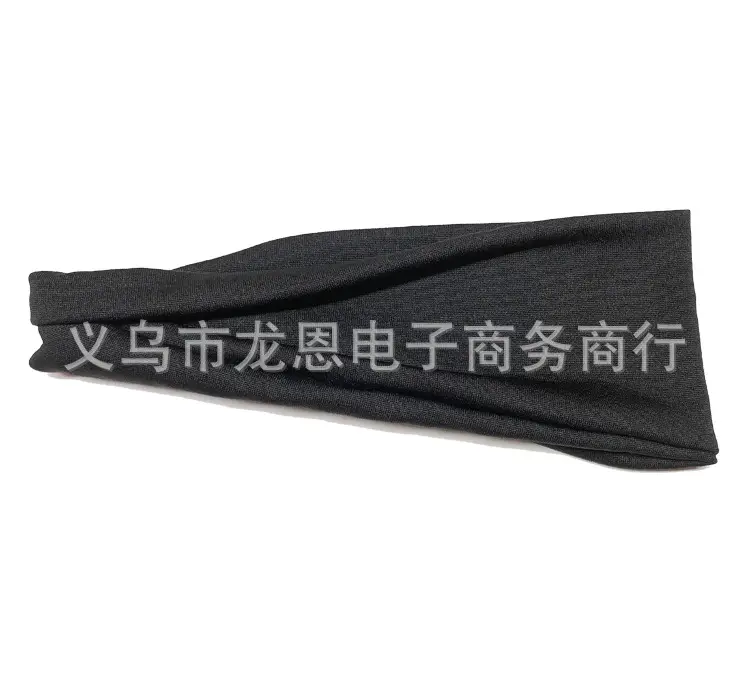 European American Yoga Elastic Headband Candy Color Non-Slip