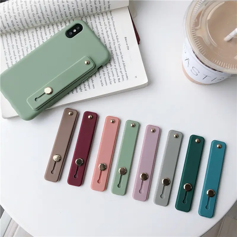 Pink Silicone Push-Pull Phone Case for iPhone 15 — feature 19