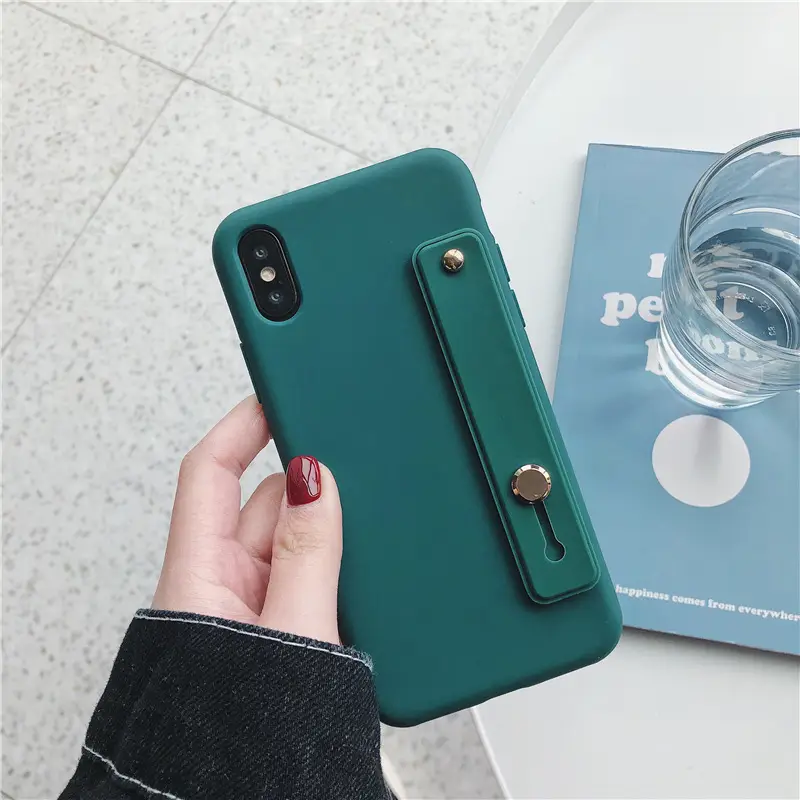 Pink Silicone Push-Pull Phone Case for iPhone 15 - Image 2