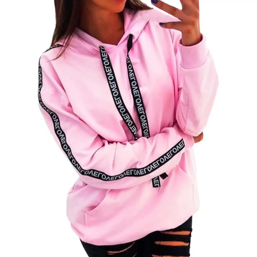 Women Pink Letter Ribbon Vest 2019 Winter Large - Image 6