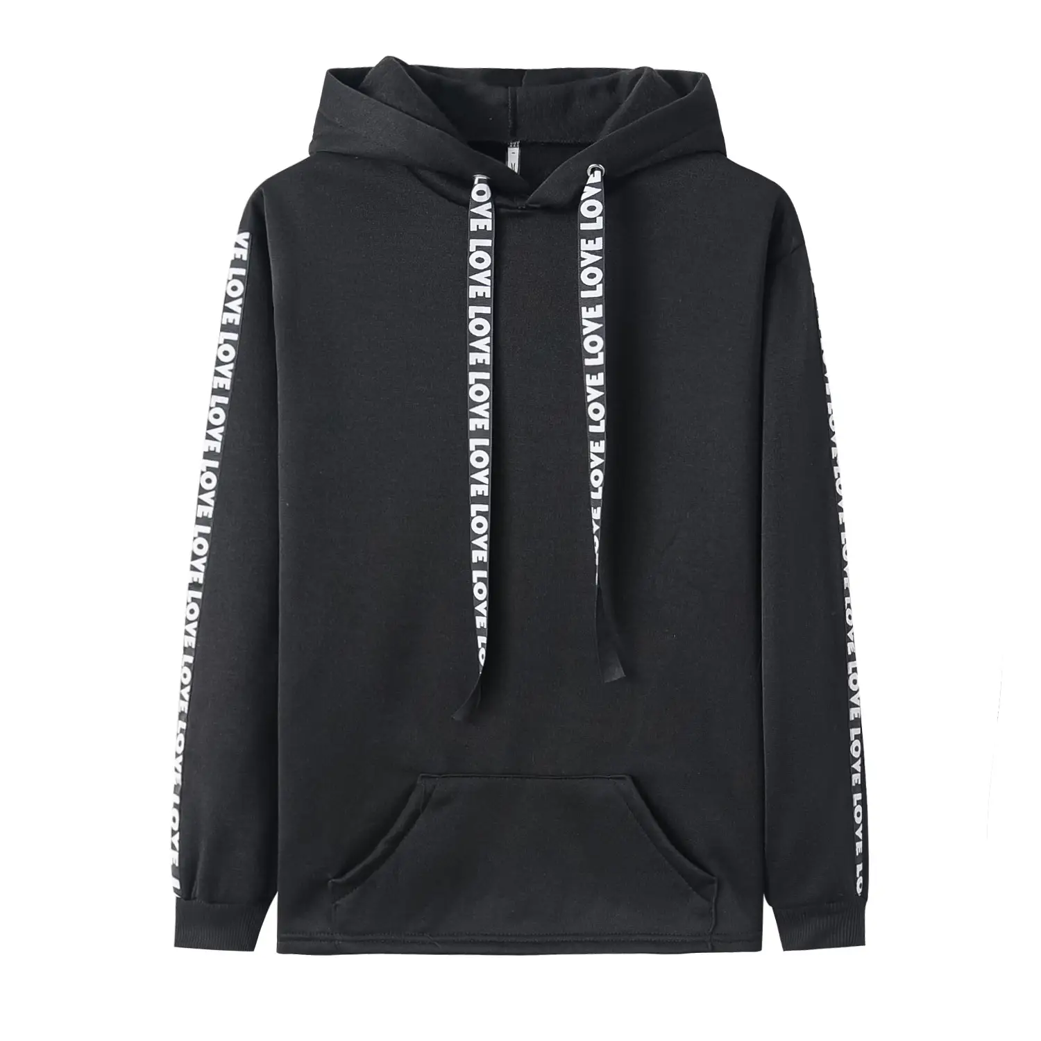 Women Pink Letter Ribbon Vest 2019 Winter Large - Image 8