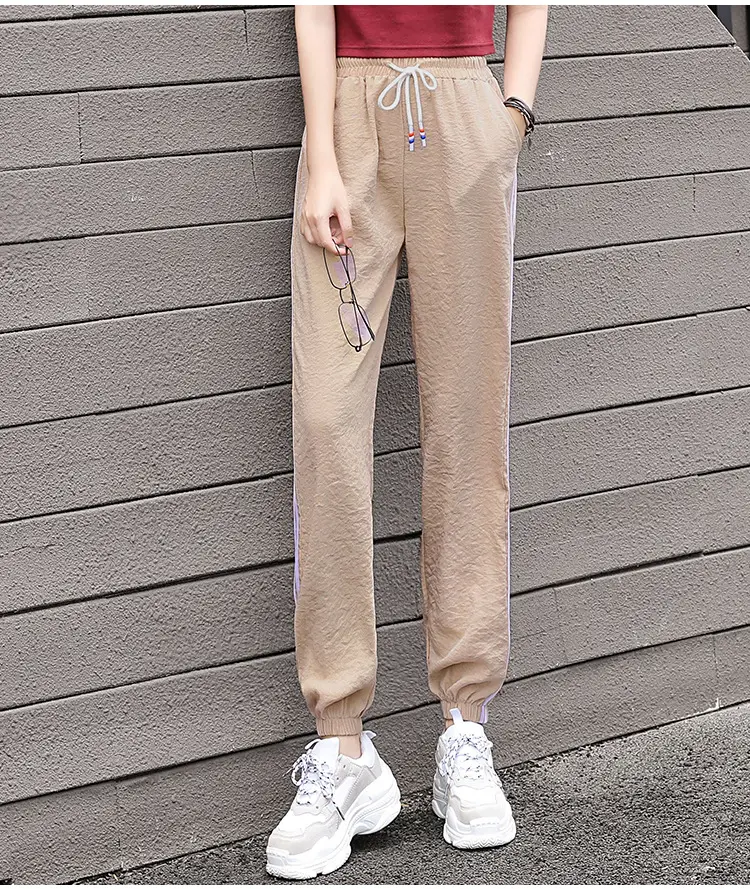 Pink Korean Style Women's Harem Pants Slimming Joggers — feature 26