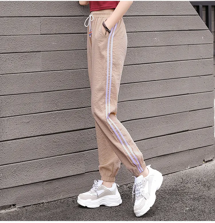 Pink Korean Style Women's Harem Pants Slimming Joggers — feature 27