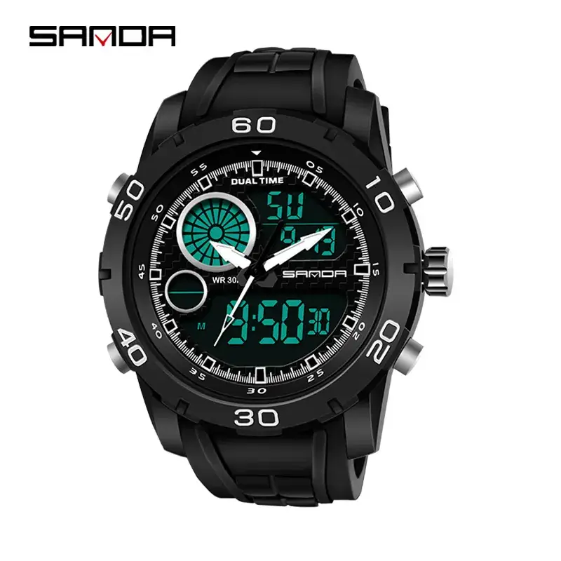 Sanda Multifunctional Electronic Watch for Men